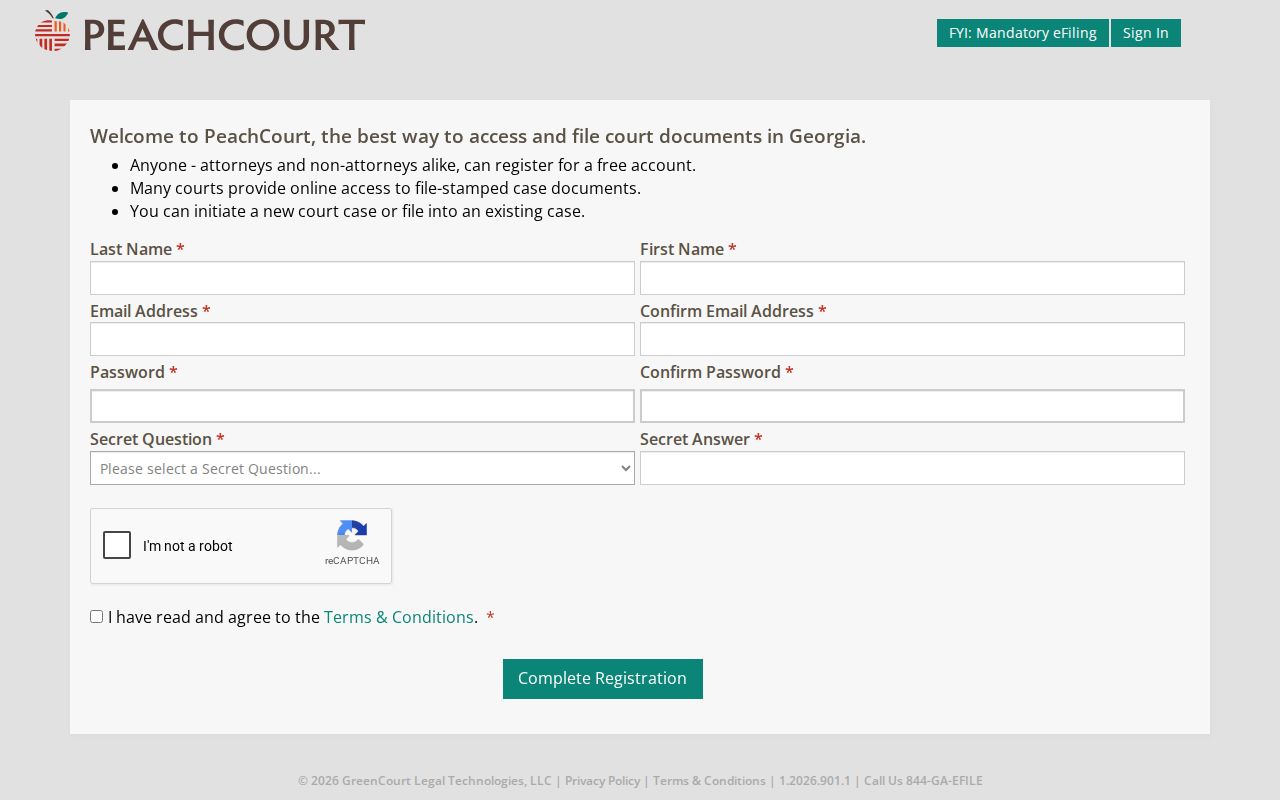 Randolph County arrest warrant court records registration