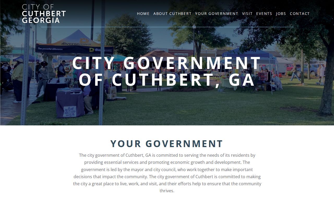 Randolph County traffic warrant route through Cuthbert government
